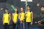 Юношеская сборная края - третий призёр первенства СФО по боулдерингу