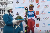 Софья Назаренко завоевала серебро I зимних Международных спортивных игр «Дети Азии» в слаломе