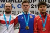Сергей Каменский - серебряный призёр этапа Кубка мира в Пекине 