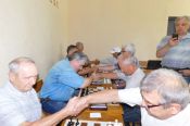 Во время фестиваля «Шукшинские дни на Алтае» в Сростках состоялся шахматный турнир среди ветеранов