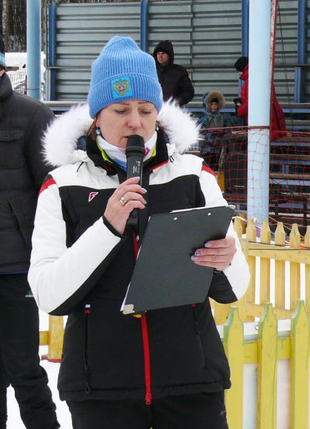 Елена Шалина - спортивный судья