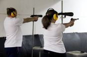 Соревнования по пулевой стрельбе среди госслужащих выиграли казначейство и законодательное собрание