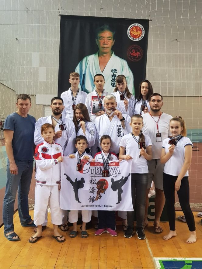 Сборная Алтайского края заняла третье место в командном зачёте первенства Федерации сётокан каратэ-до России