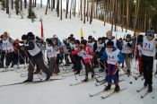 В Белокурихе впервые прошел праздник здоровья и спорта "Лыжня России-2020"