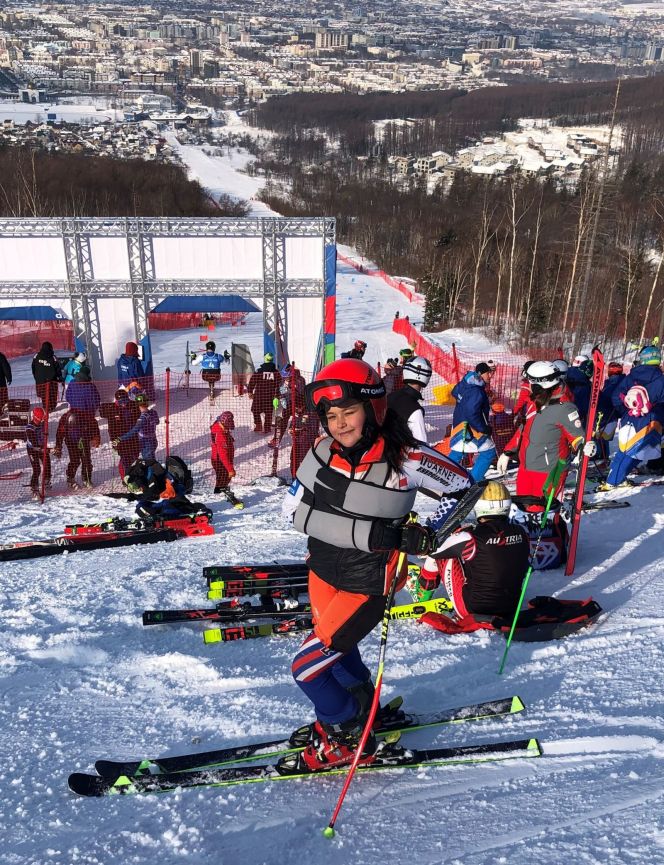 Таисья Форьяш - двукратный призёр чемпионата России по горнолыжному спорту среди спортсменов с ПОДА