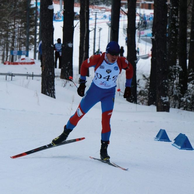 Александр Мозговой из Бийского района стал бронзовым призером первенства России в гонке преследования
