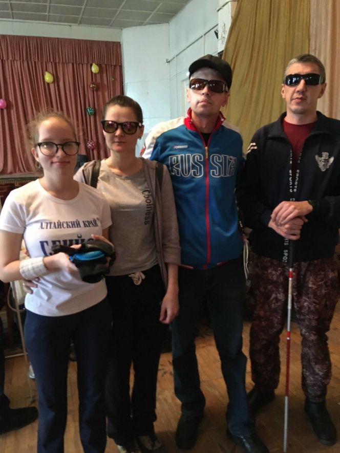 Бийчане приняли участие в турнире по настольному теннису (спорт слепых) среди спортсменов Урала и Сибири