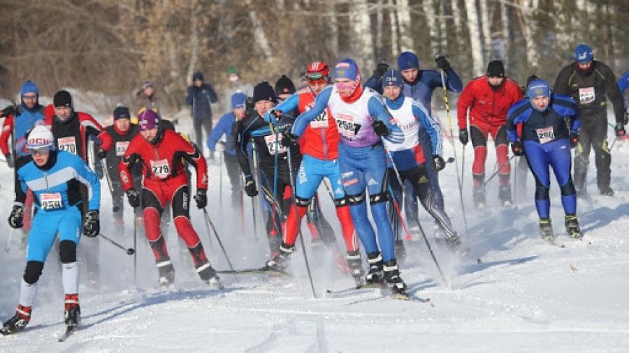 Лыжные эстафеты на призы газеты "Алтайская правда"
