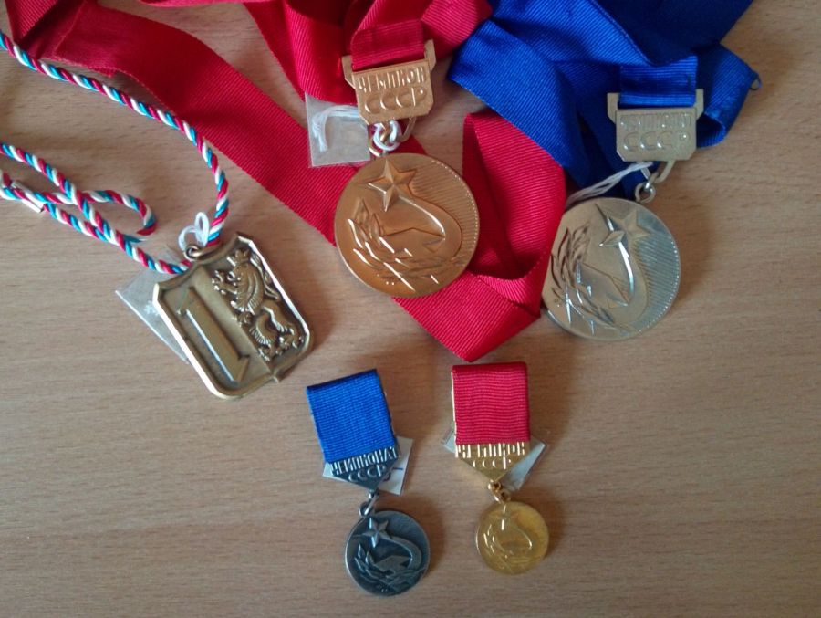 Награды с чемпионатов СССР