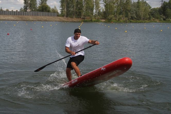 Если SUP-серфинг включат в программу Олимпиады, Андрей Крайтор еще сможет выступить на главном спортивном событии мира. Фото Ярослава Махначёва