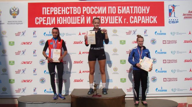 Валерия Дмитриева из Алтайского района стала серебряным призером юношеского первенства России 