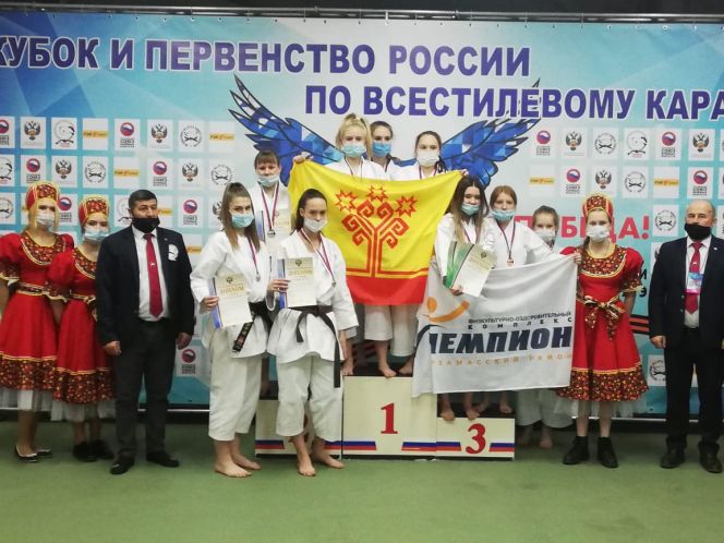 8 медалей завоевали спортсмены Алтайского края на первенстве России по всестилевому каратэ