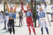"Тур де Ски": россияне опять стреляют дуплетом. Яна Кирпиченко - в десятке сильнейших