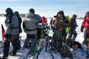 На Бешенцевском водохранилище в Первомайском районе состоялись очередные краевые соревнования по ловле на мормышку со льда