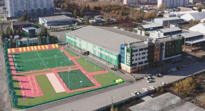 Барнаульский спорткомплекс "Темп" прирастет мини-футбольными полями 