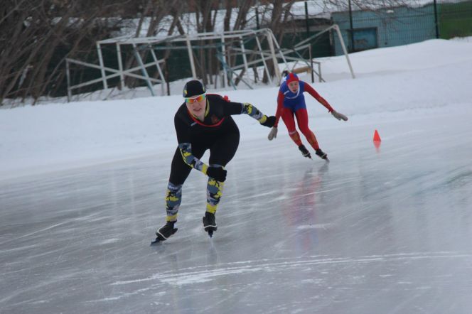  Как в Барнауле прошёл 3-й этап первенства СФО по конькобежному спорту. Фото: Иван Блаженко