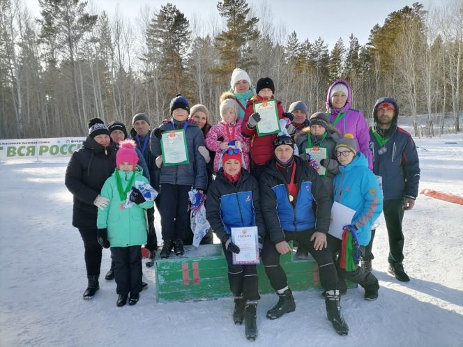 В Ключевском районе состоялся большой лыжный праздник и фестиваль спортивных семей