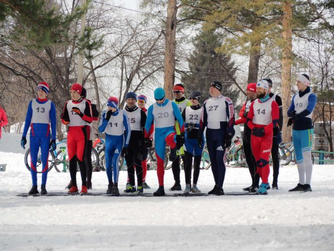 В Бийске подвели итоги Кубка края по зимнему триатлону