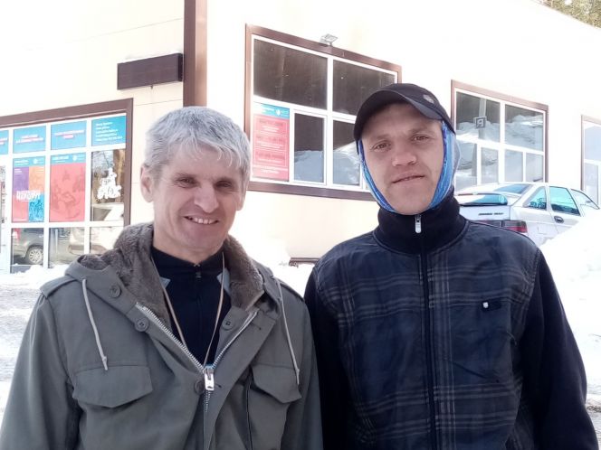 Члены клуба "Восток Трейл" Владимир Киреев (слева) и Павел Халяпин