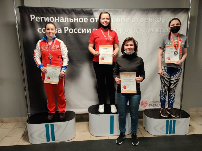 Эльмира Гаршина выиграла чемпионат СФО в стрельбе из пневматической винтовки с 10 метров