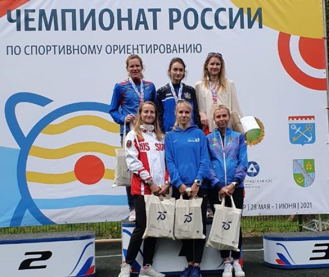 Галина Виноградова стала серебряной медалисткой чемпионата России в спринтерских дисциплинах