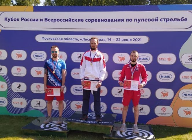 Сергей Каменский на высшей ступени пьедестала