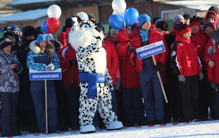 Юбилейный огонь зажжен