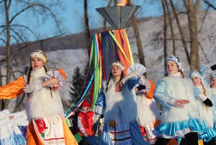 Юбилейный огонь зажжен