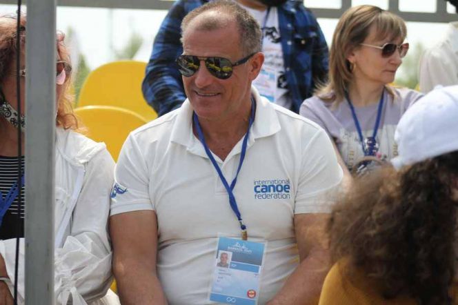 Мартин Маринов в Барнауле во время проведения этапа Кубка мира. Фото: Ярослав Махначёв