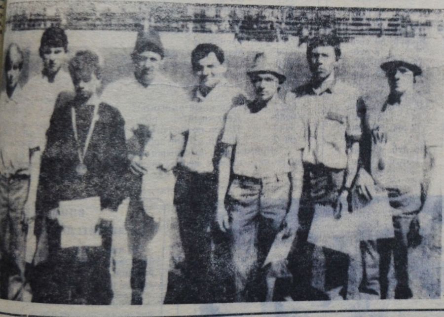 Команда Троицкого района - победитель командного первенства по классической борьбе