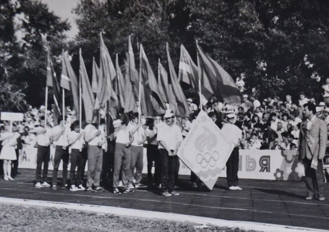 Летопись сельских олимпиад Алтайского края. XIII летняя. Усть-Пристань, 1989 год
