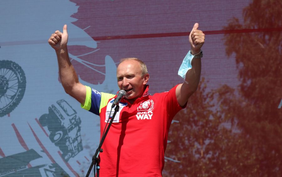 Руководитель Международного ралли "Шёлковый путь-2021" Владимир Чагин