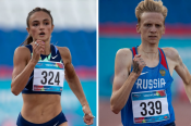 Полина Миллер и Савелий Савлуков стали победителями в беге на 400 м на Кубке России в Брянске