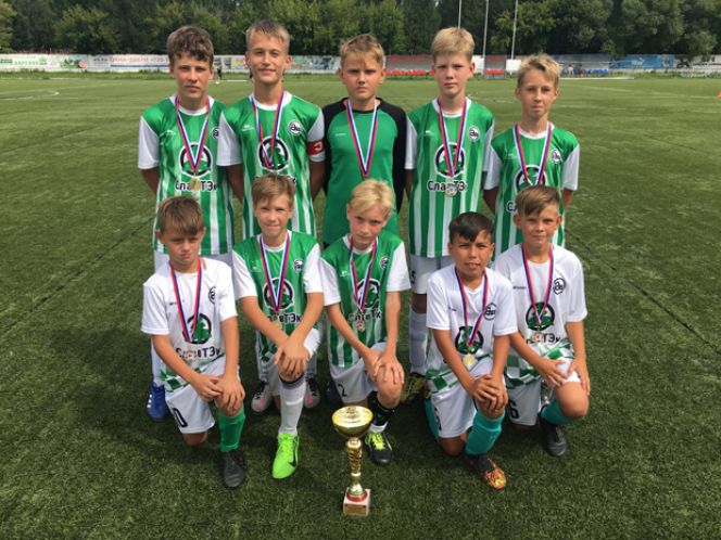 Новоалтайский "Алтайвагон" - победитель краевого финала турнира "Кожаный мяч" среди команд мальчиков 2010-2011 годов рождения