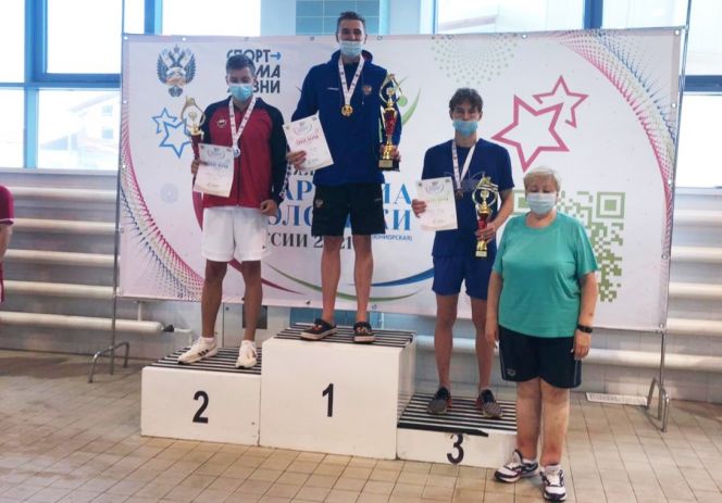 Никита Черноусов - чемпион V летней Спартакиады молодежи России в соревнованиях по плаванию