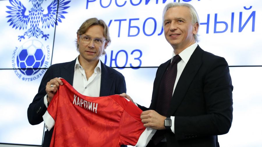 Валерий Карпин и Александр Дюков. Фото Александр Федоров