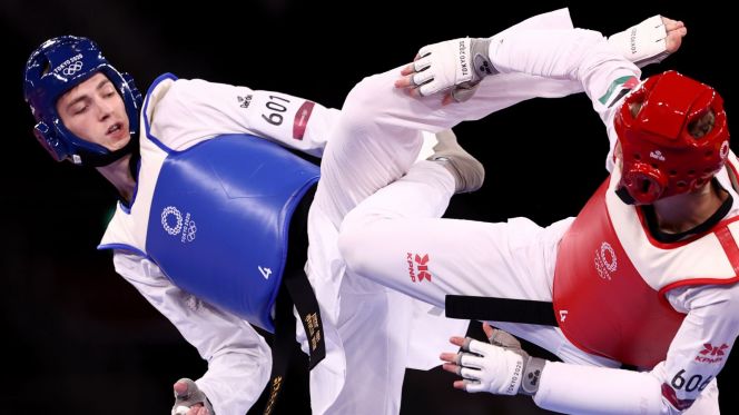 Максим Храмцов и Сабах Эльшарабати. Фото Getty Images