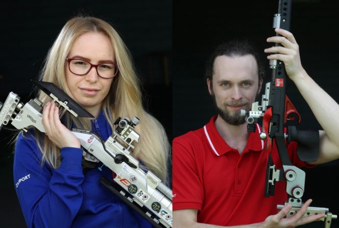 Бийчанин Сергей Каменский и Юлия Каримова из Ижевска проведут "бронзовый финал" Олимпиады с командой Кореи в стрельбе из пневматической винтовки