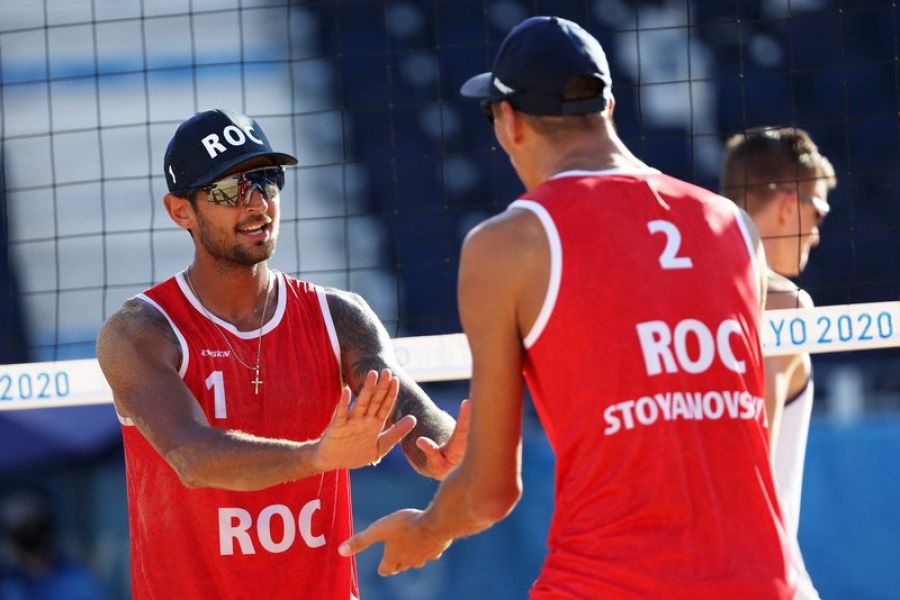 Вячеслав Красильников и Олег Стояновский / Фото: Sean M. Haffey / Staff / Getty Images Sport / Gettyimages.ru