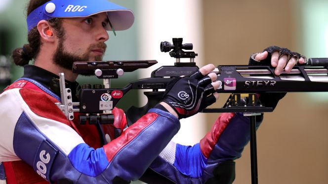 Бийчанин Сергей Каменский вышел в финал соревнований по стрельбе из малокалиберной винтовки с 50 м с лучшим результатом квалификации