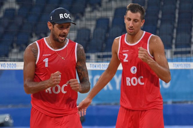 Вячеслав Красильников (слева) и Олег Стояновский. Фото AFP