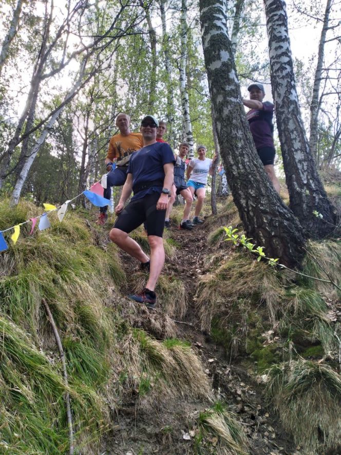 Участок трассы трейла