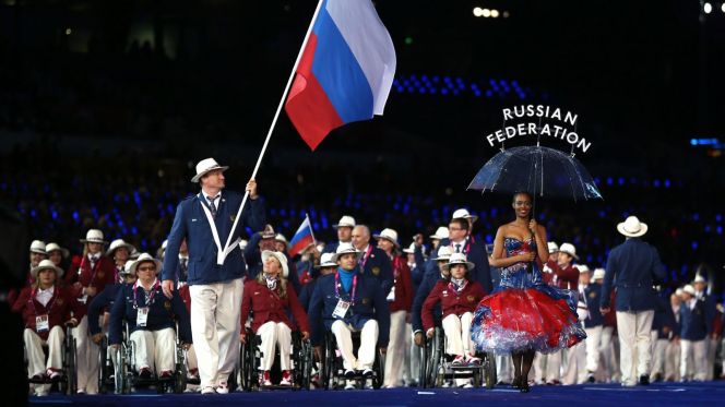 Сборная паралимпийцев в Лондоне. Фото Getty Images