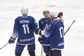 ХК "Динамо-Алтай" с минимальным счётом обыграл "Кузнецких Медведей" во втором контрольном матче