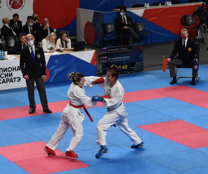 Cпортсмены Алтайского края приняли участие в чемпионате России по каратэ WKF