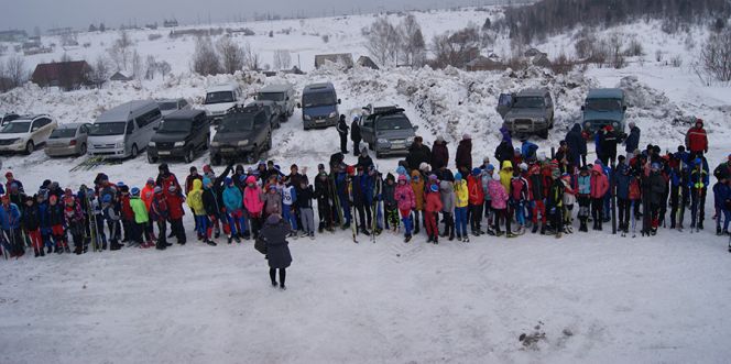 В Заринском районе прошел открытый чемпионат края по лыжным гонкам на длинные дистанции - «Тягунский марафон – 2015» (фото).