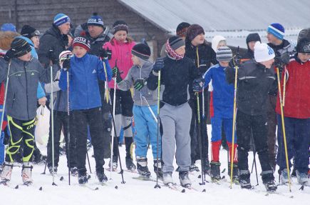 В Заринском районе прошел открытый чемпионат края по лыжным гонкам на длинные дистанции - «Тягунский марафон – 2015» (фото).