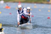 Вошли в историю первыми. Ирина Андреева в паре с Иваном Штылем выиграли чемпионат мира в  заездах смешанных пар на каноэ