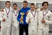 Квартет саблистов Алтайского края выиграл командное серебро IX Всероссийского юношеского турнира "Золотая осень" 