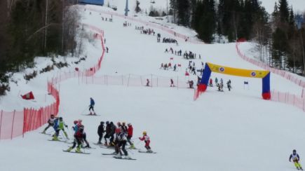 Горнолыжники края завершили зимний спортивный сезон участием в IX турнире городов Сибири и Дальнего Востока «Памяти Валерия Зверева».